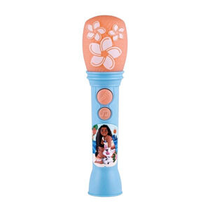 Disney Princess Moana 2 Sing Along Microphone Built-In Music‎ Lights Up NEW